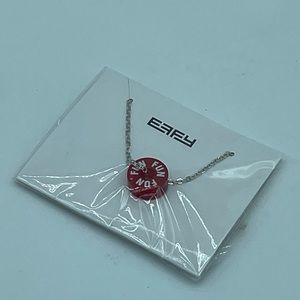 NEW EFFY Carnival Cruise "FUN" Charm Barrel Pendant Necklace 50th Anniversary